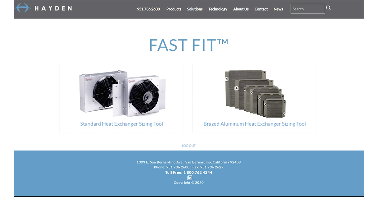Take a video tour of Hayden’s new FAST FIT™ Online Design Platform