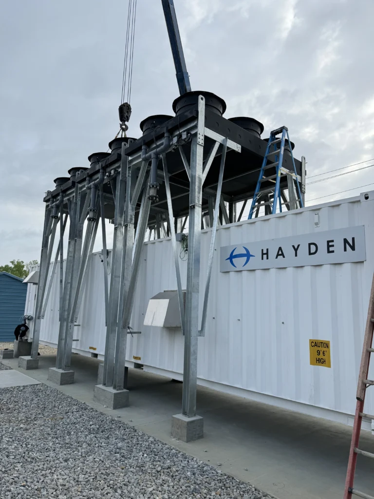 Hayden containerized immersion cooler
